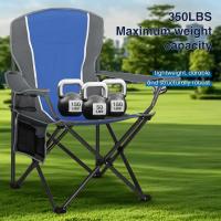 Silla Plegable de Camping (Negro) - details 11