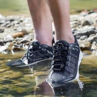 Zapatos de malla transpirables para Hombre, Zapatillas ligeras y cómodas, informales con cordones, planas, a la moda, novedad - details 11