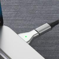 Adaptador magnético PD USB tipo C de aleación de 100W, convertidor de enchufe de carga rápida, indicador LED, Magsafe 2, MacBook Air Pro - details 1