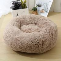 Cama redonda de felpa para gatos, cojín suave y largo, cesta para perros, productos para mascotas, alfombrilla para animales, sofá para dormir - details 6