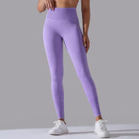 Pantalones de yoga para mujer, pantalones deportivos transpirables de cintura alta, ropa de gimnasio para levantamiento de glúteos, entrenamiento - details 58