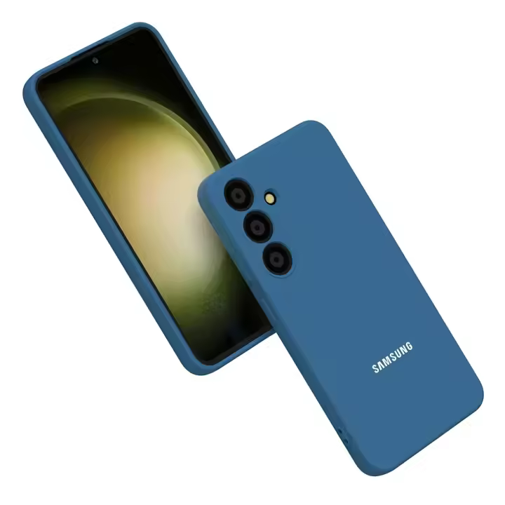 Para Samsung Galaxy S25 S25Plus S25Ultra S24 S24Plus S24Ultra funda de silicona líquida suave ultrafina a prueba de golpes - 1