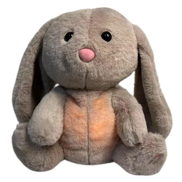 Peluche de Conejo Relajante Respiración Rítmica, Música, Alivio de Ansiedad, Ayuda para Dormir de Juguetes de Peluche - 1