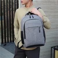 Mochila impermeable ultraligera para hombre, bolsa trasera para libros, elegante, 15,6 pulgadas - details 5