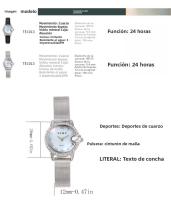 【Italia 2025 Gran oferta】Reloj de Cuarzo para Mujer con Esfera de Madreperla Única - Diseño Nórdico, Correa de Piel Elegante e Impermeable 3ATM, Ideal como Regalo Exclusivo - details 0