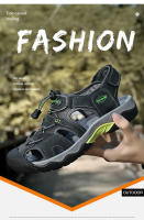 Zapatos de hombre, sandalias de malla de talla grande 38-48, novedad de verano, 2024 - details 2
