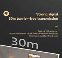 Transmisor receptor de Audio M9/M9Pro con Bluetooth 5,1, adaptador inalámbrico de música HIFI con pantalla LED para TV, PC, amplificador de altavoz de coche - details 29