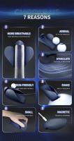 Leten glande entrenador vibrador hombres retraso ejercitador estimular masturbación masajeador vibrante resistencia entrenamiento juguete sexual - details 1