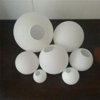 Pantalla de lámpara de vidrio blanco, accesorio redondo, forma de globo, ajustable, 10 cm, 12 cm, 15 cm, 20 cm, 25 cm, - details 6