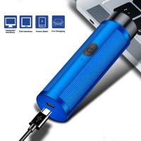Mini Afeitadora eléctrica para hombres, maquinilla de afeitar automática, recortadora de coche, recargable, portátil, cuchillo de barba, máquina de afeitar de viaje - details 5