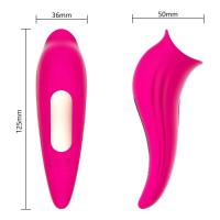 Embalaje privado SEXY 8 velocidades lamiendo lengua vibrador del clítoris estimulación de pezones orgasmo clítoris estimulador del punto G vagina juguetes sexuales para adultos para - details 3