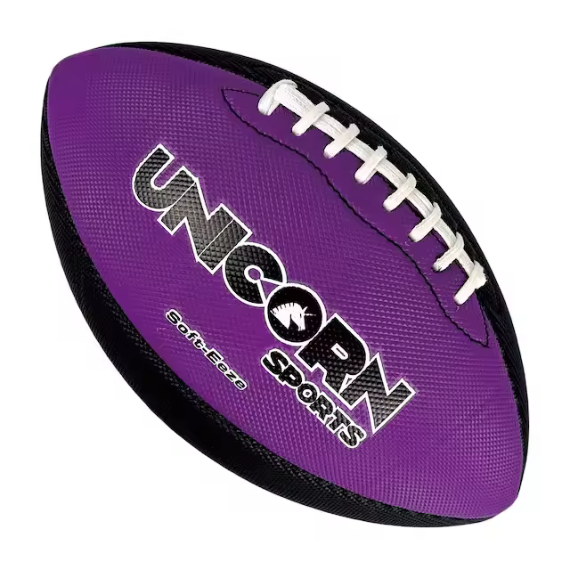 Balón de Rugby en 5 Colores Arcoíris - Tamaño 9 para Adultos en Caucho (Uso Interior/Exterior) - 1