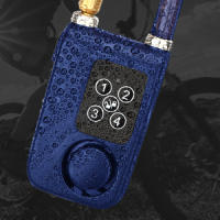 Bike Motorcycle Lock Alarm Wireless Remote Control Waterproof 110dB Scooter Bicycle Burglar Vibration Alarm Cable Lock - details 1