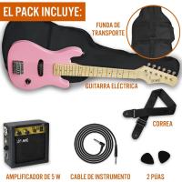 Paquete de Guitarra Eléctrica para Principiantes Tamaño 1/4 Amplificador Portátil de 5 W Cable - details 15