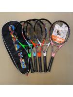 Juego de raqueta de tenis para niños y jóvenes, raqueta de tenis para adultos de aleación de aluminio para entrenamiento principiante para estudiantes universitarios - details 8