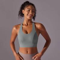 Sujetador Deportivo de Una Pieza sin Costuras A Prueba de Golpes para Yoga, Correr, Fitness - details 48