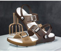 Sandalias de verano para hombre, de talla grande, con agujeros, punta abierta, suela gruesa, para exteriores y playa - details 15