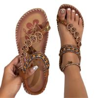 Sandalias de estilo bohemio para mujer, zapatos de moda de verano - details 0