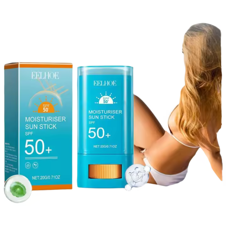 Barra de Protección Solar de Alta Gama SPF 50+ Crema Protectora Facial de Espectro Ancho Invisible - 1