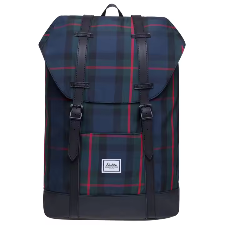 KAUKKO Mochila ligera para exteriores, mochila de viaje informal, mochila para ordenador portátil de 15" - 1