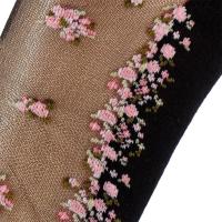 Calcetines tobilleros con lazo de seda de vidrio fino Jacquard de ocio transparente calcetines cortos calcetines de cristal - details 5