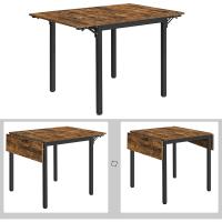 Comedor, Mesa Extensible, Mesa de Hoja Abatible, para 2-4 Personas, para Cocina, para Espacios Pequeños - details 1