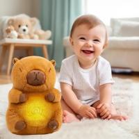 Capibara Juguete de Peluche Respirable para Bebé Companero Tranquilizador para Dormir con Luces Musicales Rítmicas Muñeca Relajante Regalos de Cumpleaños para Niños - details 6