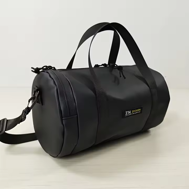 Bolso deportivo informal para hombre, bolso de hombro único, bolso de fitness para hombre, bolso de cartero, bolso cruzado para hombre, bolso portátil, mochila pequeña negra que puede contener teléfono móvil, llaves, monedas y artículos pequeños, adecuado - 1
