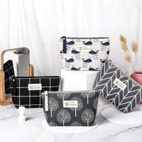 Bolsa de Cosméticos de Lona Suave Organizador de Viaje con Diseño de Oso - details 1