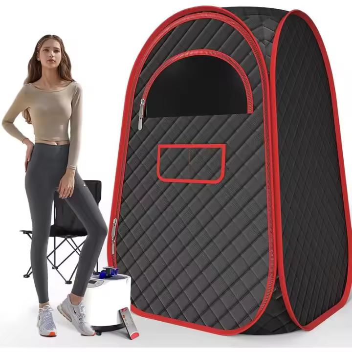 DECOKTOOL Box - Hogar de vapor portátil con vaporizador de 2,6 L y 1200 W, temporizador de 99 minutos, 9 niveles de configuración de temperatura, control remoto y - 1