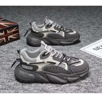 Los deportes de primavera para hombre son zapatillas para correr informales, transpirables, antideslizantes, con suela gruesa y material superior sintético. - details 5