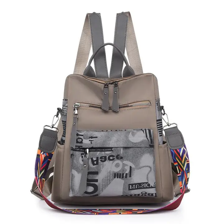 Mochila de mujer Oxford Patchwork Mujer CuteTravel Mochilas Mochila de moda Bolsas - 1