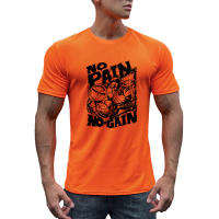 Camiseta de manga corta para hombre, camiseta de secado rápido, elástica y transpirable, para entrenamiento deportivo, ocio y Fitness - details 1