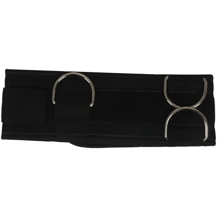 Banda de resistencia de entrenamiento, cinturón de fuerza de potencia, cuerda de arrastre, neumático de cintura, equipo de gimnasio para levantamiento de pesas - 1