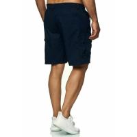 Pantalones de verano para hombre, pantalones cortos de trabajo para hombre, pantalones cortos holgados para hombre, pantalones casuales con múltiples bolsillos para hombre - details 8