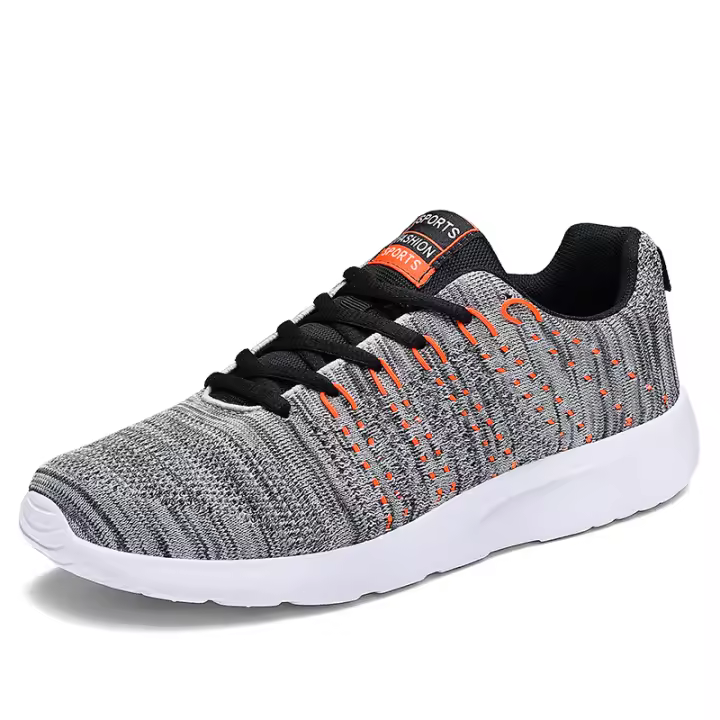 Zapatillas de deporte al aire libre para hombre, transpirables, informales, para correr, cómodas, ligeras, calzado de entrenamiento atlético, zapatos deportivos antideslizantes para gimnasio - 1