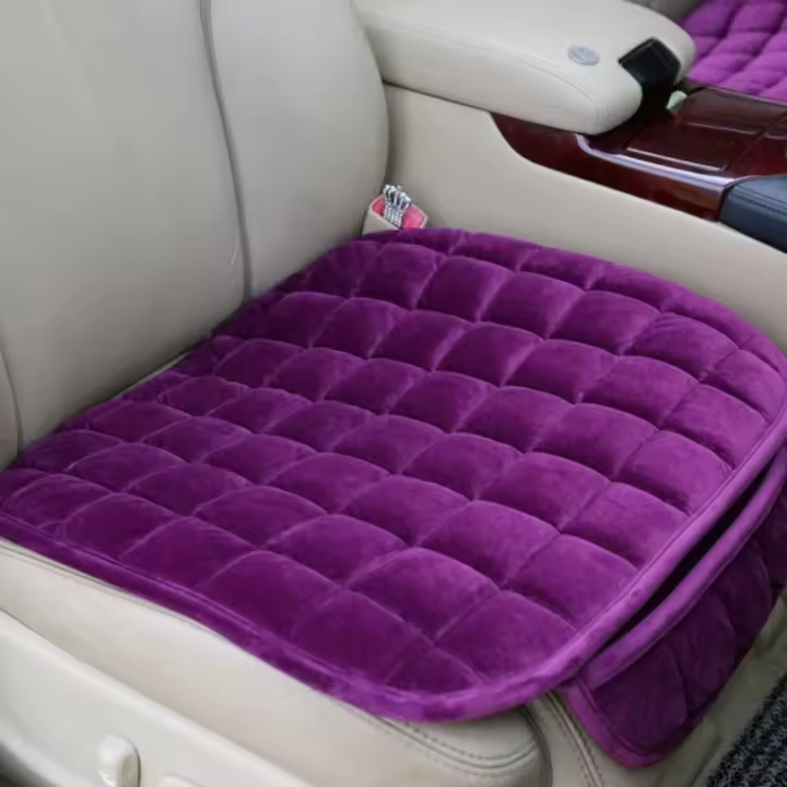 1 unidad de asiento de silla delantera, alfombrilla protectora antideslizante para asiento de coche, Protector de asiento de coche, almohadilla transpirable, cojín para asiento de vehículo - 1