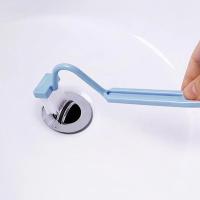 Cepillo De Inodoro Curvado Con Mango Largo Herramientas De Limpieza Profunda Para El Baño Accesorios Domésticos Pack De 1/2/3 - details 3