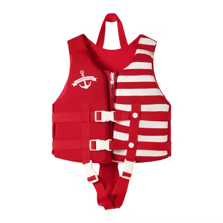 Chaleco de Flotabilidad Neopreno para Niños SWROW Equipo de Deportes Acuáticos Portátil y Ligero Seguridad para Bebés Hecho en China - 1