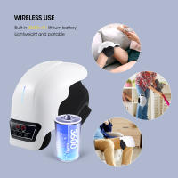 Masajeador de rodilla con calefacción para el dolor de articulaciones, almohadillas de terapia infrarroja, fisioterapia láser para artritis, pierna, codo, vibración de presión de aire - details 15