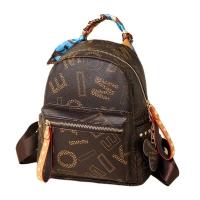 Mochila de almacenamiento multifuncional versátil avanzada impresa de alta calidad a la moda para mujer - details 4
