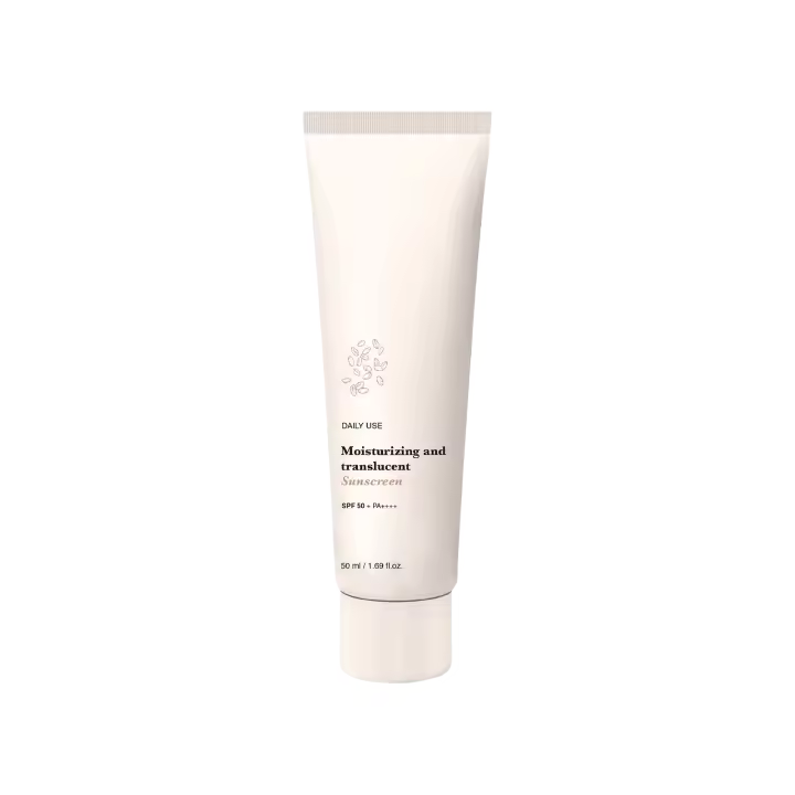 Protector Solar Transparente Hidratante SPF 50+ PA++++ Cuadro Amplio No Blanqueo No Comedogenico - 1