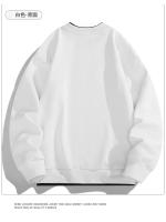 Sudaderas con Capucha Básicas para Hombres Cómodas y Sueltas Estilo Harajuku Topes de Manga Larga - details 6