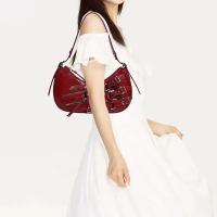 Bolso de hombro Retro para mujer, bolso Vintage de cuero PU con correa ajustable para axilas, bolso de diseñador estético, bolso Shopper - details 6