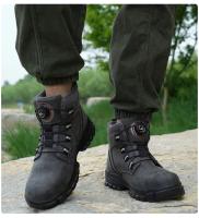 Botas de Trabajo de Seguridad Ligeras y Impermeables Punta de Acero Industrial Talla 48 - details 20