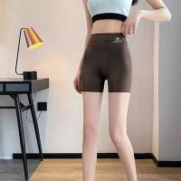 Pantalones cortos de yoga para correr y andar en bicicleta para mujer, monos deportivos transpirables, pantalones cortos de entrenamiento de verano de cintura alta para gimnasio - details 26