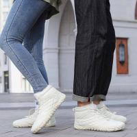 Botas de nieve de invierno para hombres y mujeres, zapatos descalzos forrados de piel cálida, repelente al agua, caja de punta ancha, botines ligeros para exteriores - details 14