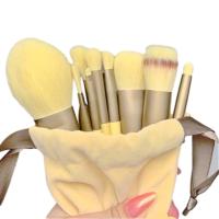 Brochas cosméticas profesionales, herramientas de belleza, cerdas de fibra Artificial seguras y no tóxicas, para maquillaje diario - details 4
