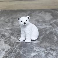 Mini figuras de acción en miniatura de animales Arctic Antarctic, pingüinos, oso Polar, búho nevado, delfín, lobo, modelo de estatuilla, juguete de decoración - details 8