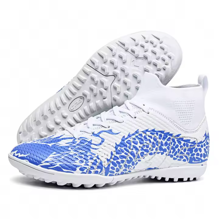 Zapatos de fútbol transpirables de caña alta Dragon Year Limited para césped, hombres y mujeres adultos - 1
